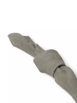 FYNCH-HATTON | Servilletas de lino 4 piezas 50x50cm Gris Elefante | dunkelgrün